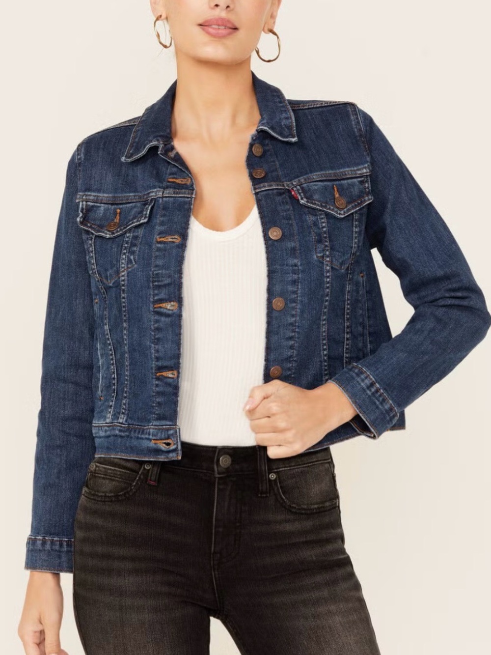 Levi’s Women’s Original Trucker Denim Jacket Size Small
